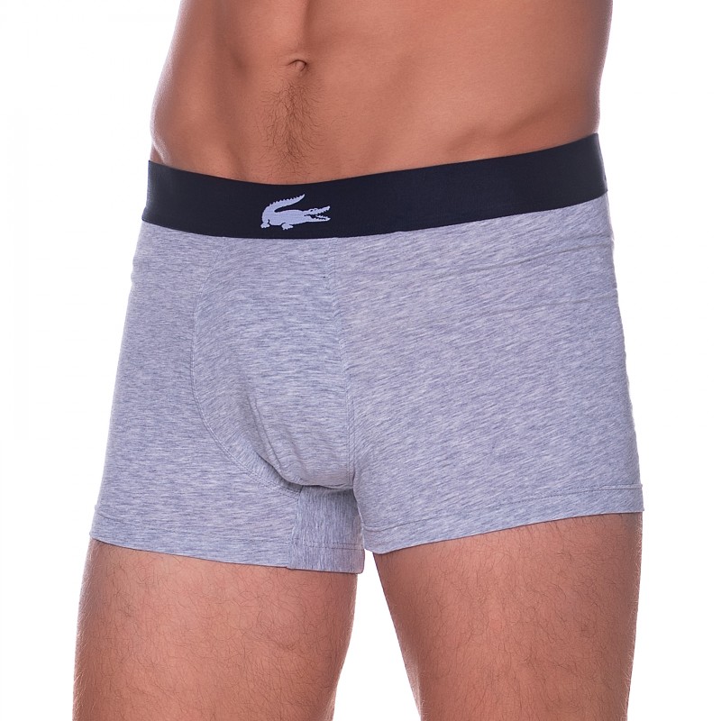 Boxerman_Boxershorts_Herrenunterwäsche_Retroshorts_Lacoste_3-er Set_Trunks_Grau
