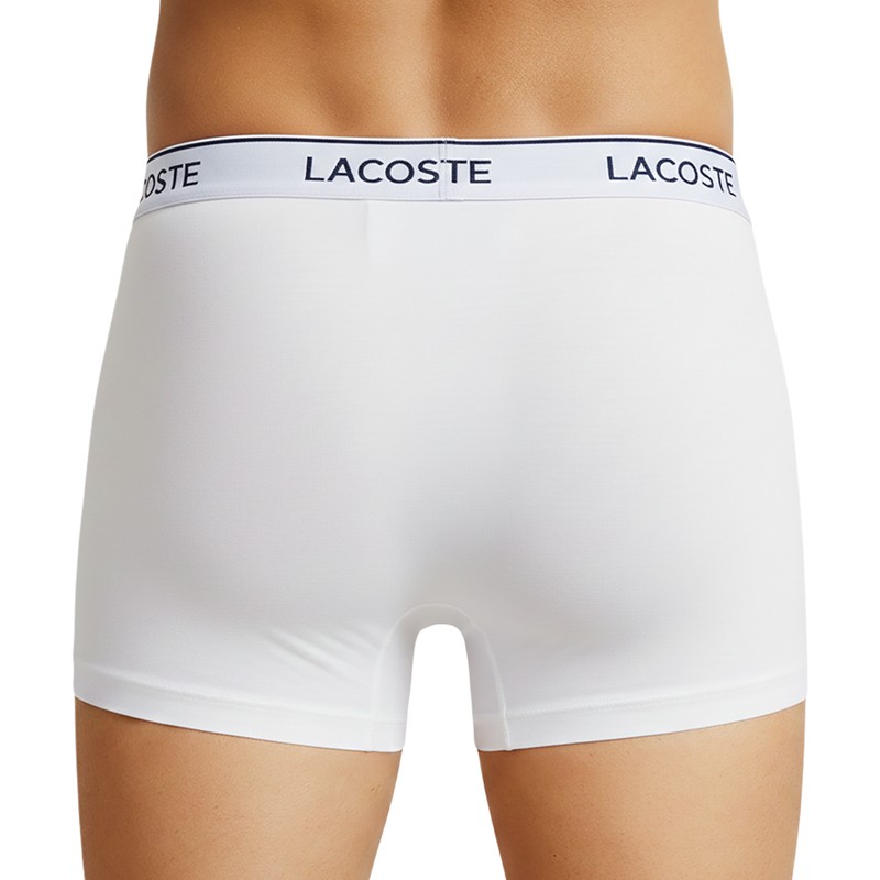 Boxerman_Herrenunterwäsche_Boxershorts_ Lacoste_3-er Set_Trunks_Weiß