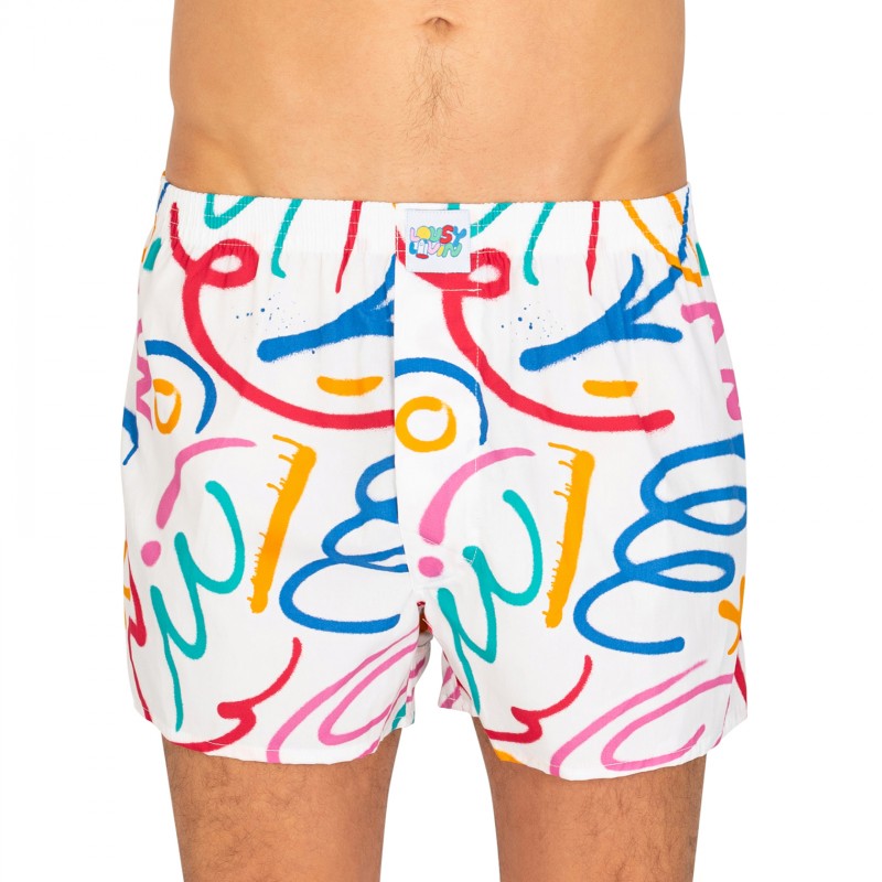 LousyLivin_2-erSet_Boxershorts_Grün&Weiße_mitMotiv