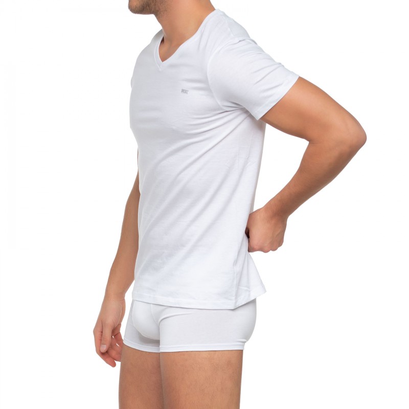 Boxerman_Herrenunterwäsche_Diesel_3-er_Set_T-Shirts_Weiß