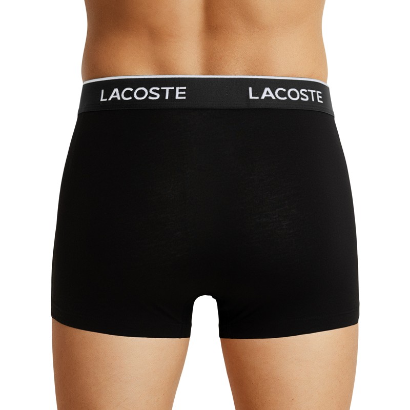 Boxerman_Herrenunterwäsche_Boxershorts_ Lacoste_5-er Set_Trunks_Schwarz