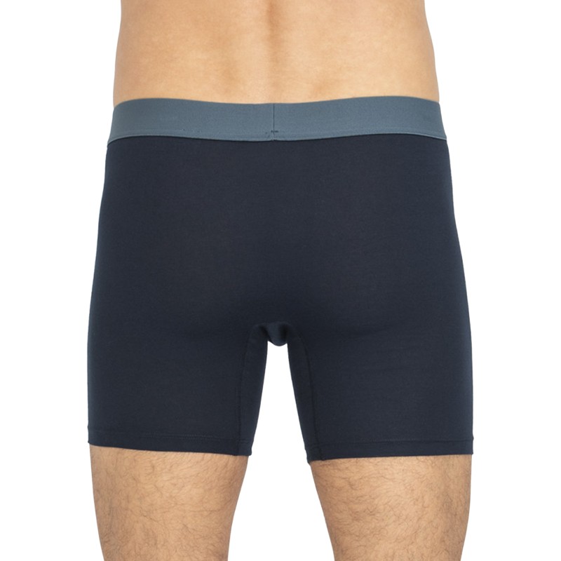 Schiesser_2-erSet_Trunks_Dunkelblau_mitverschiedenfarbigemWebbund