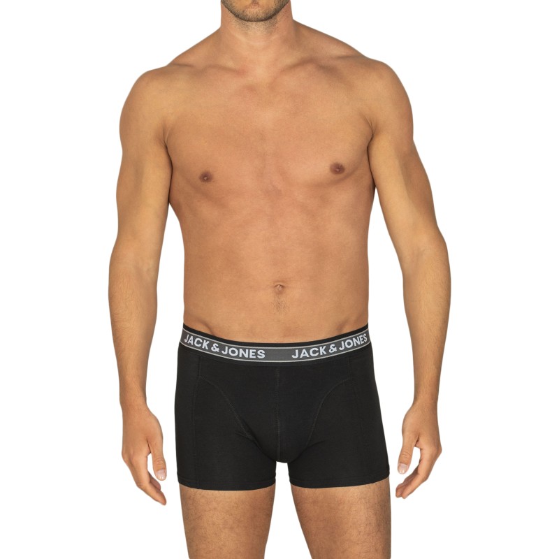 Jack & Jones_3-er Set_Trunks_Schwarz_Petrol_Hellblau