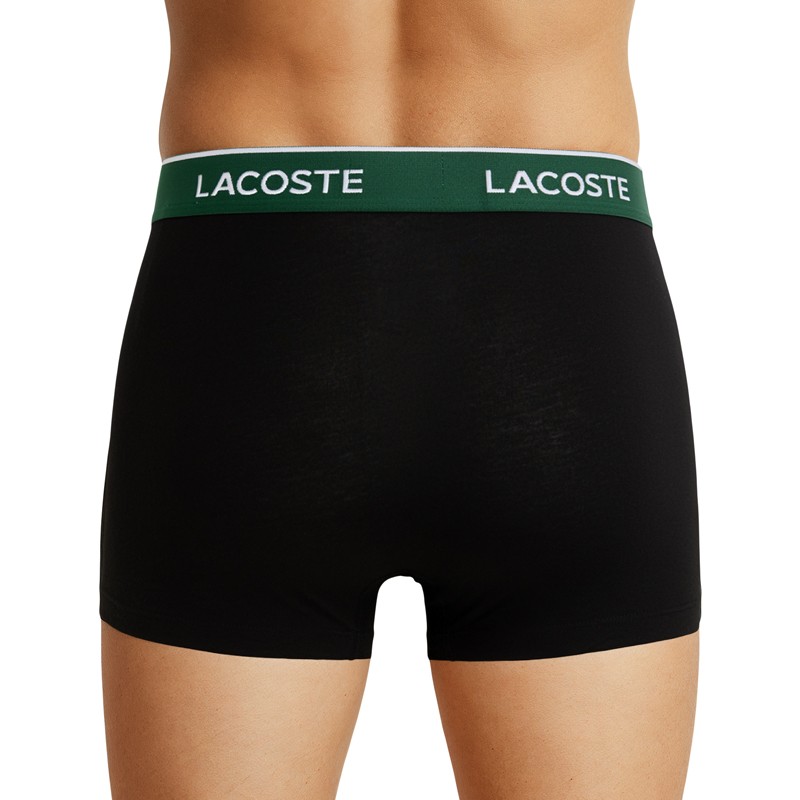 Boxerman_Herrenunterwäsche_Boxershorts_ Lacoste_5-er Set_Trunks_Schwarz