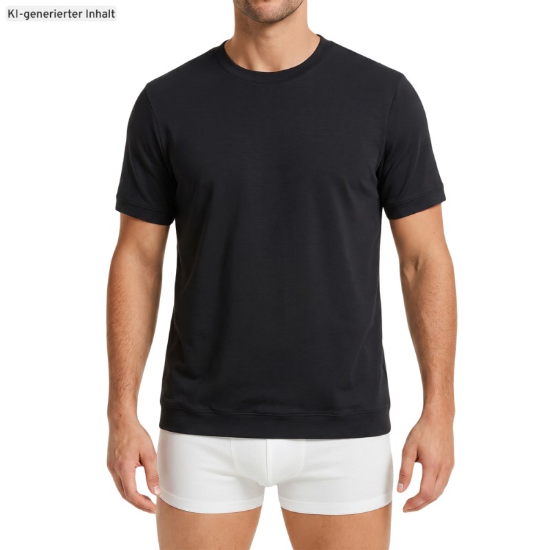 Boxerman_Herrenunterwäsche_Unterhemd_Ragman_Shirt_Schwarz