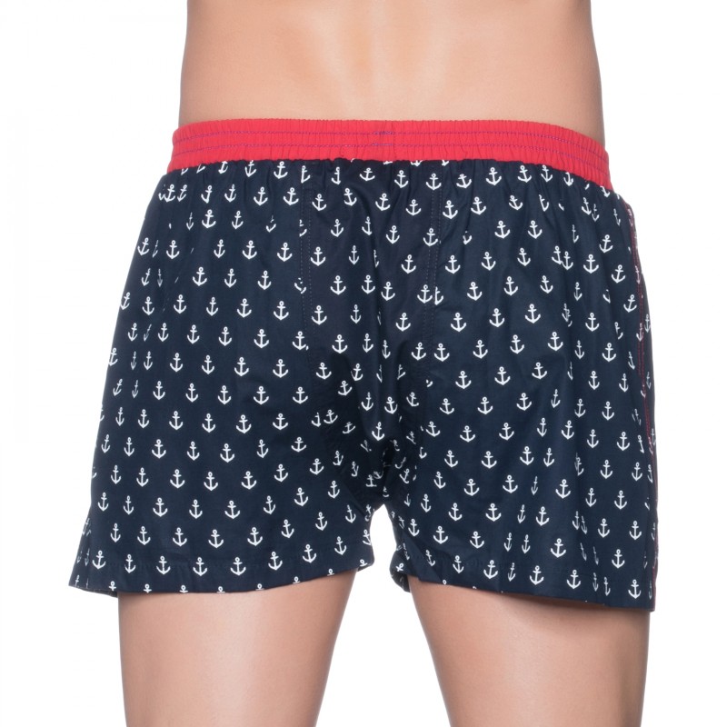 Unabux_Boxershorts_Dunkelblau_mitAnker-Motiv