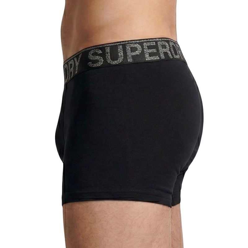 Superdry_3-erSet_Trunks_Schwarz,Orange&Grau