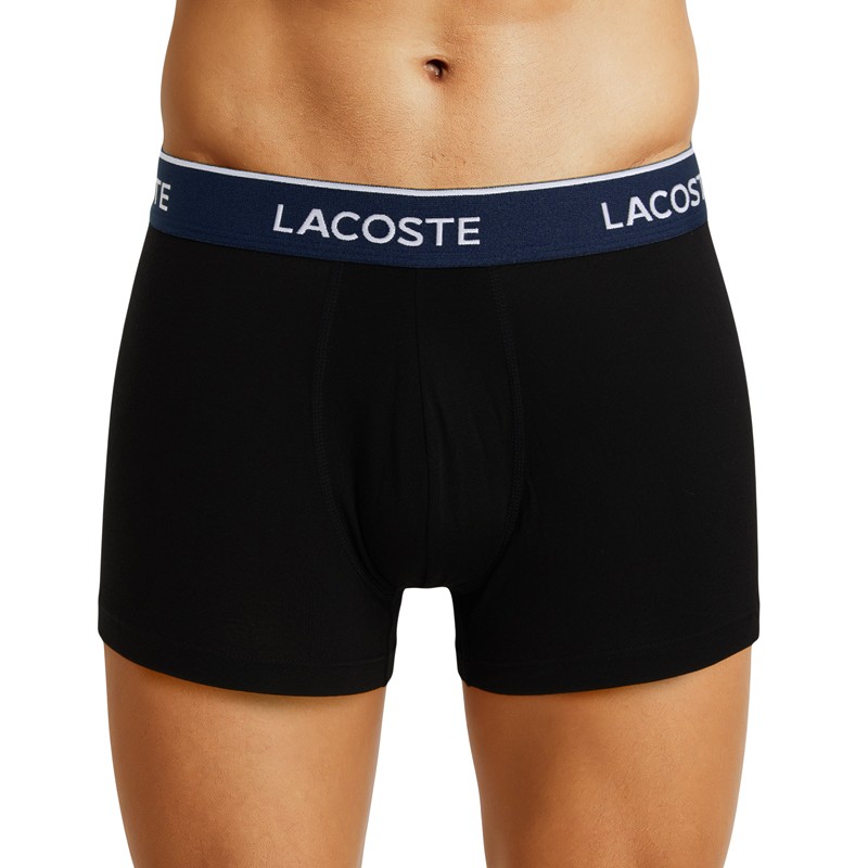 Boxerman_Herrenunterwäsche_Boxershorts_ Lacoste_5-er Set_Trunks_Schwarz