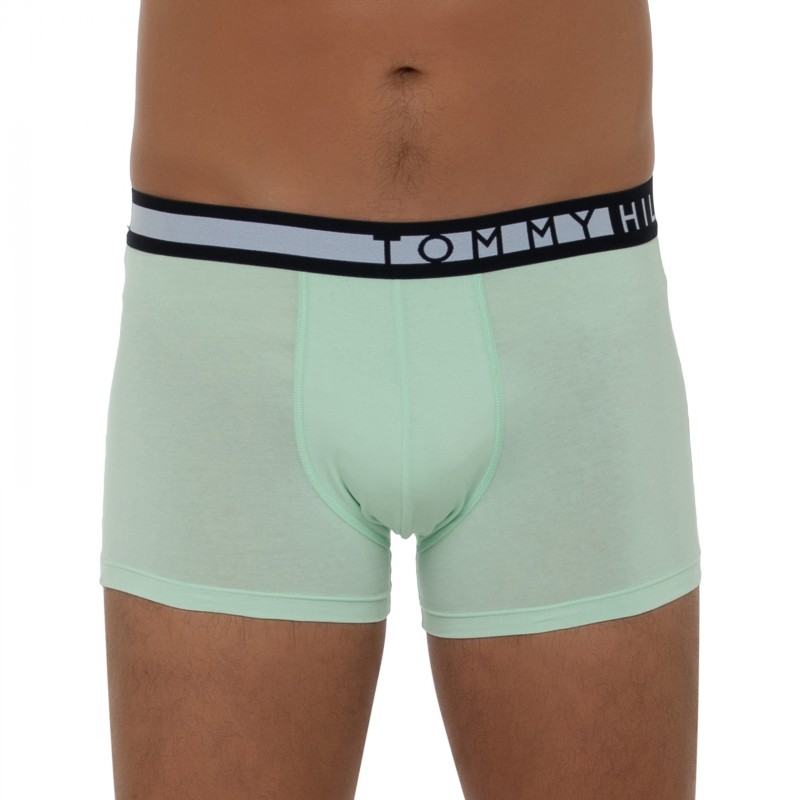 Boxerman_Herrenunterwäsche_Boxershorts_Tommy Hilfiger_3-er Set_Trunks_Schwarz Mintgrün Blau