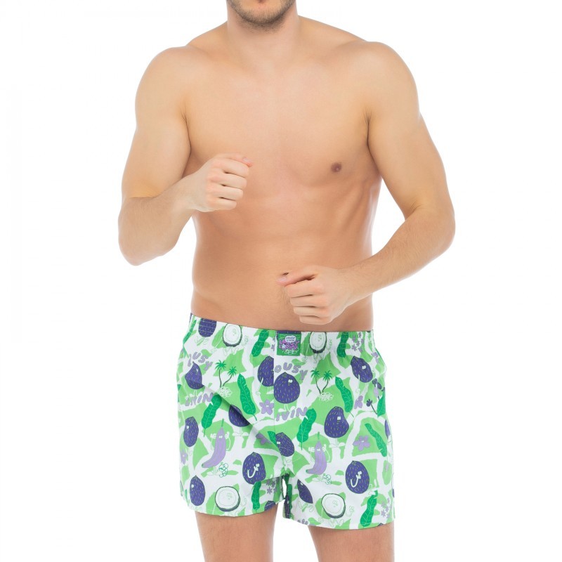 Lousy Livin Boxershorts 2-er Set Schwarz & Weiß mit All-Over-Print