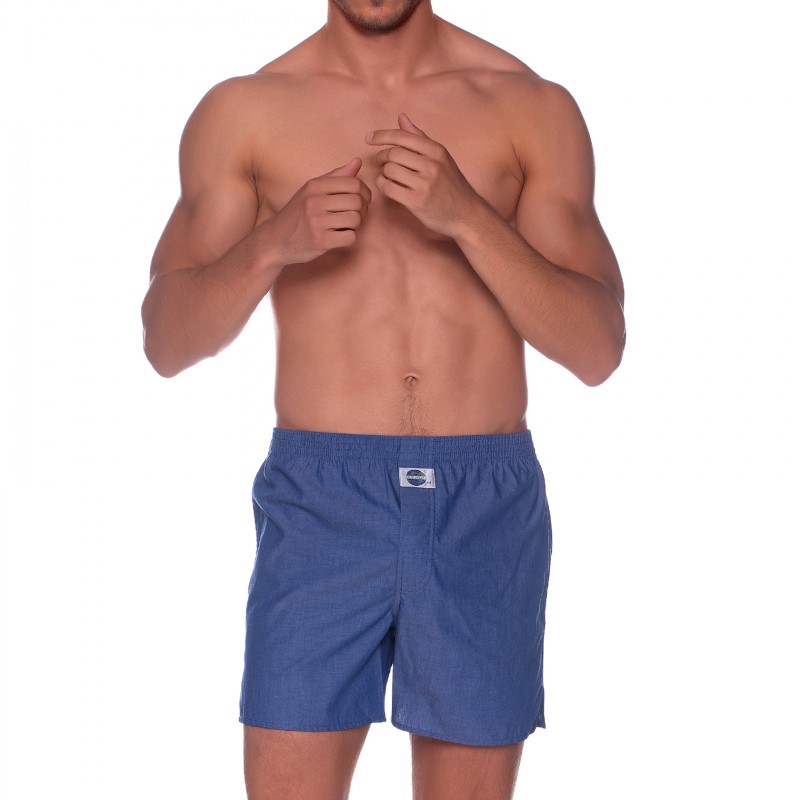 Boxerman_Herrenunterwäsche_D.E.A.LInternational_Boxershorts_Blau