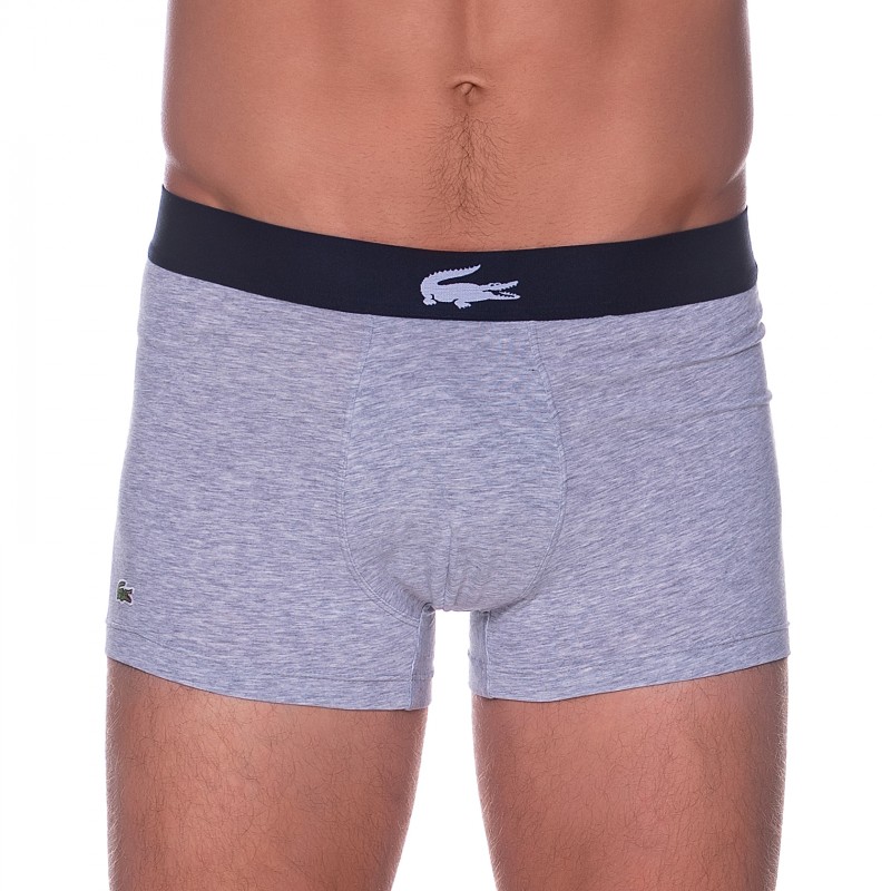 Boxerman_Boxershorts_Herrenunterwäsche_Retroshorts_Lacoste_3-er Set_Trunks_Grau