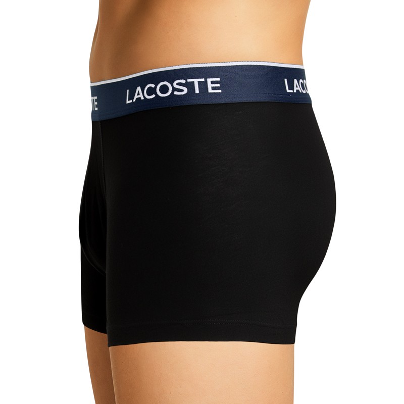 Boxerman_Herrenunterwäsche_Boxershorts_ Lacoste_5-er Set_Trunks_Schwarz