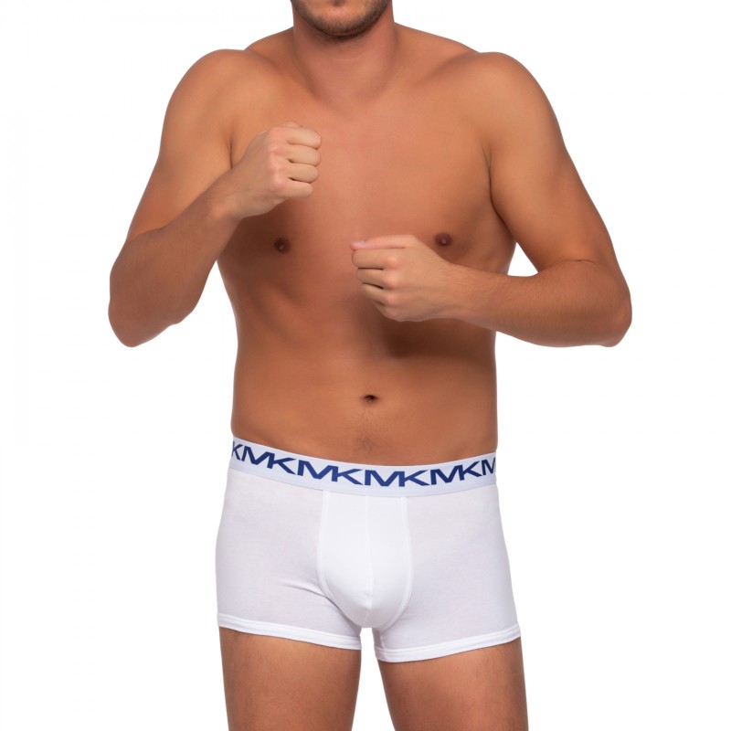 Boxerman_Boxershorts_Herrenunterwäsche_Michael Kors_3-er Set_Trunks_Weiß