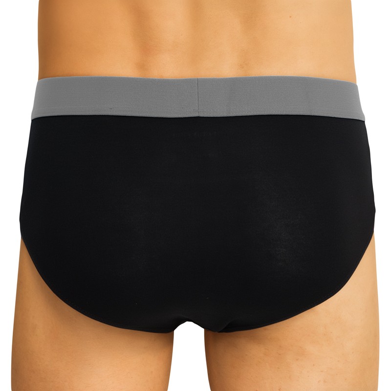 Boxerman_Schiesser_5-erSet_Slips_Schwarz_mit_verschiedenfarbigen_Webbund