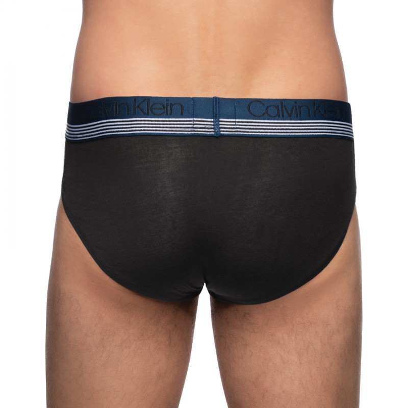 Boxerman_Herrenunterwäsche_Boxershorts_Calvin Klein_3-er Set_Slips_Schwarz
