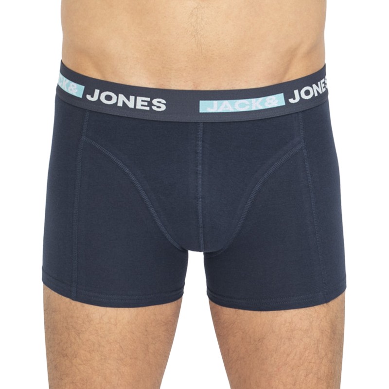 Jack & Jones_3-er Set_Trunks_Schwarz Blau & Türkis