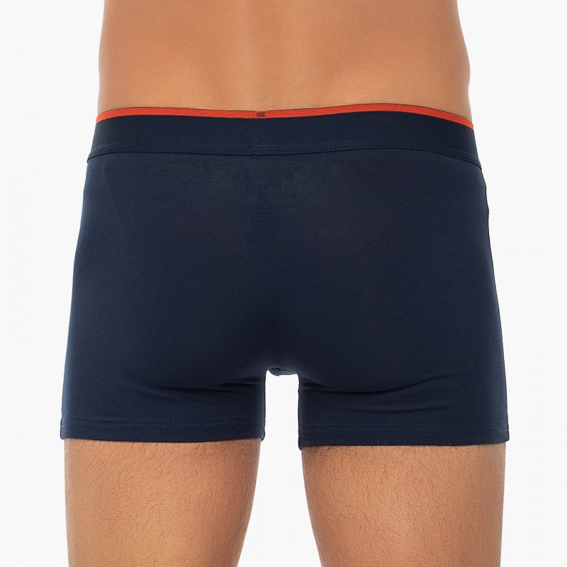 Boxerman_Herrenunterwäsche_Boxershorts_Seidensticker_3-er Set_Trunks_Blau & Kariert