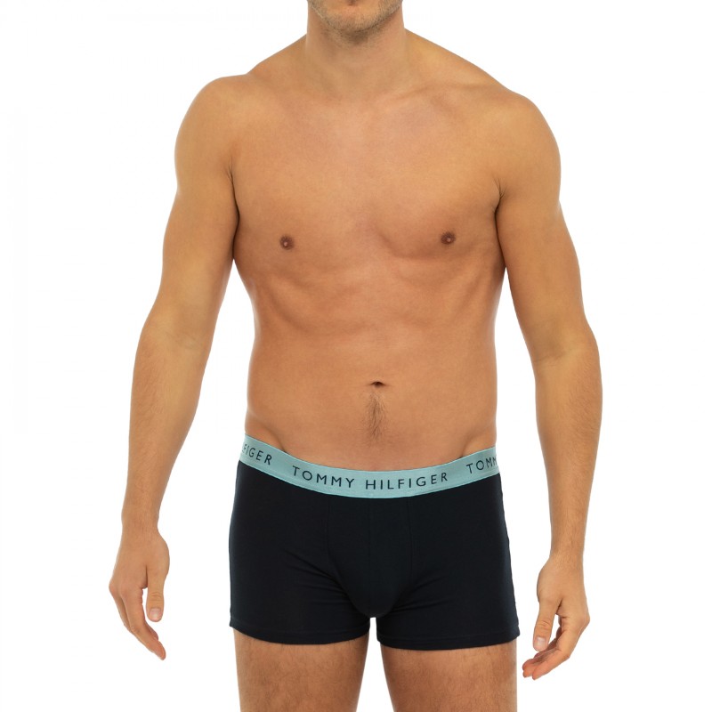 TommyHilfiger_3-erSet_Trunks_Blau_mitverschiedenfabigemWebbund
