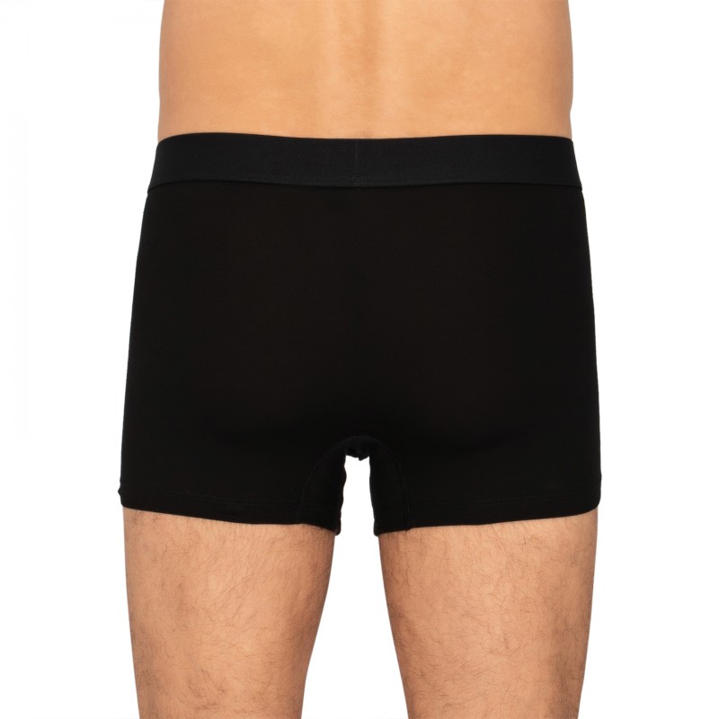 Schiesser_3-erSet_Shorts_Schwarz&Grau_mitMuster