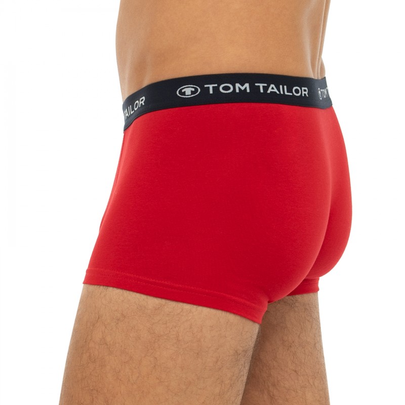TomTailor_3-erSet_Trunks_Blau, Rot&Grün