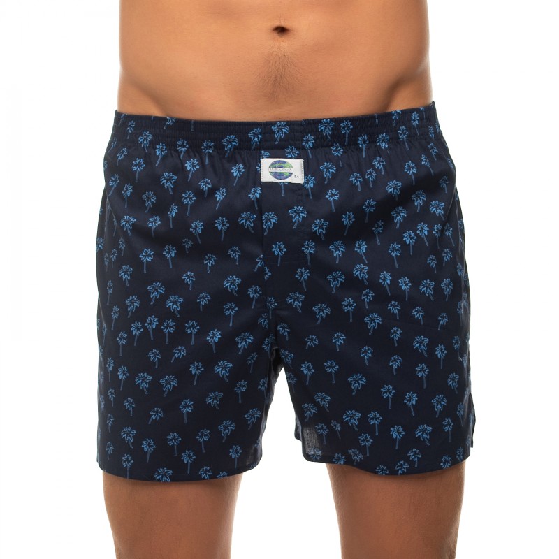 Boxerman_Herrenunterwäsche_D.E.A.LInternational_Boxershorts_Blau Motiv