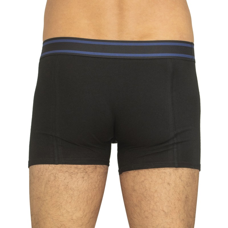 Jack&Jones_5-er_Set_Trunks_Schwarz_Grau_&_Blau_verschiedenfarbigen_Webbund