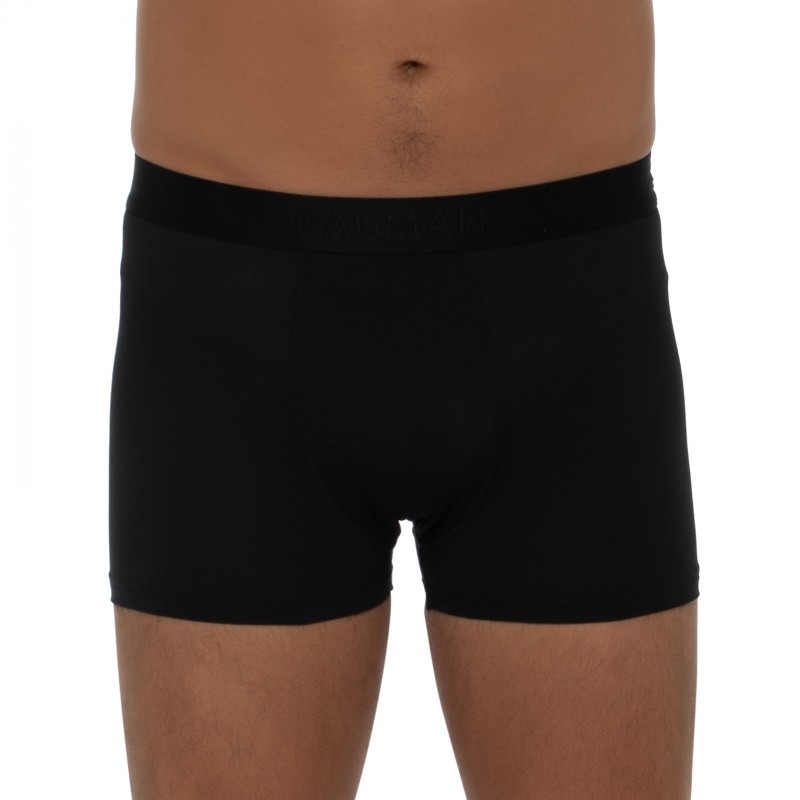 Boxerman_Herrenunterwäsche_Boxershorts_Ragman_2-er Set_Shorts_Schwarz