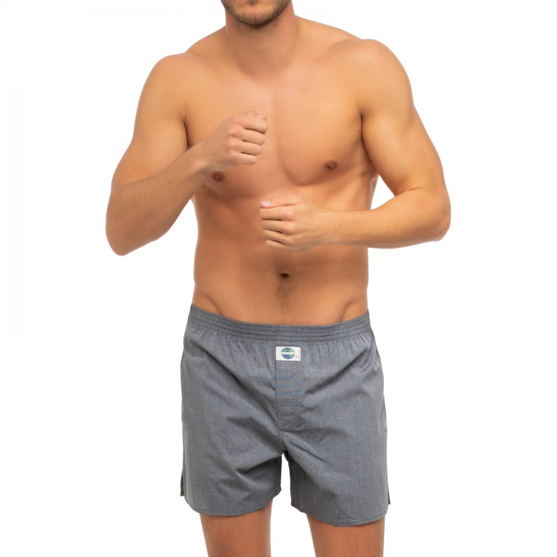 Boxerman_Herrenunterwäsche_D.E.A.L International_Boxershorts_Grau