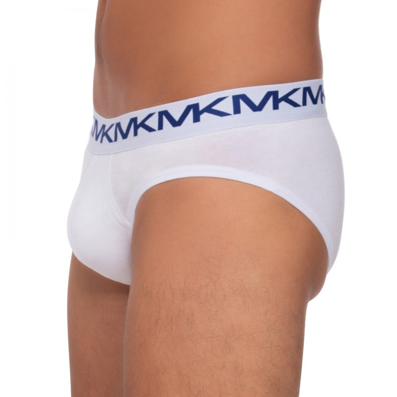 Boxerman_Herrenunterwäsche_Michael Kors_3-er Set_Slips_Weiß