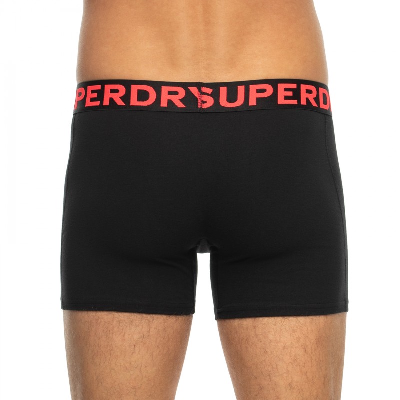 Superdry_2-erSet_BoxerBriefs_Schwarz,Pink&Blau