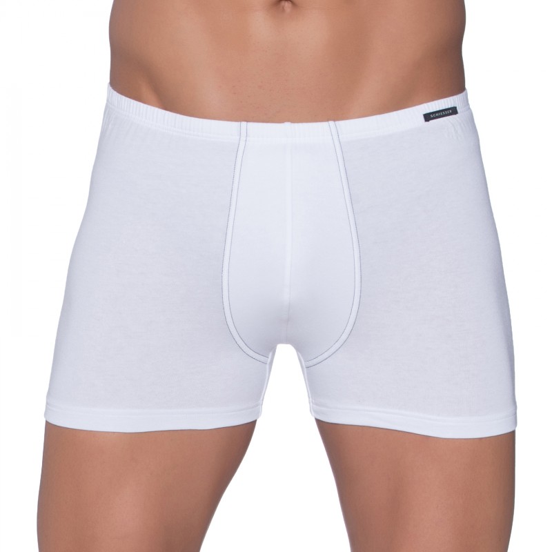 Schiesser_2-er Set_Trunk_Weiß