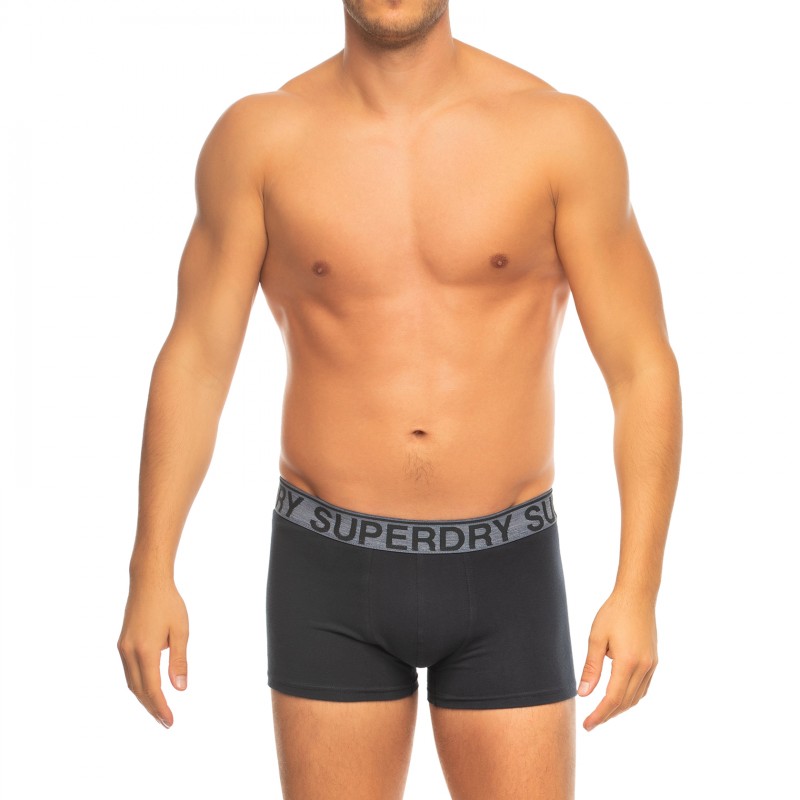 Superdry_3-erSet_Trunks_Blau