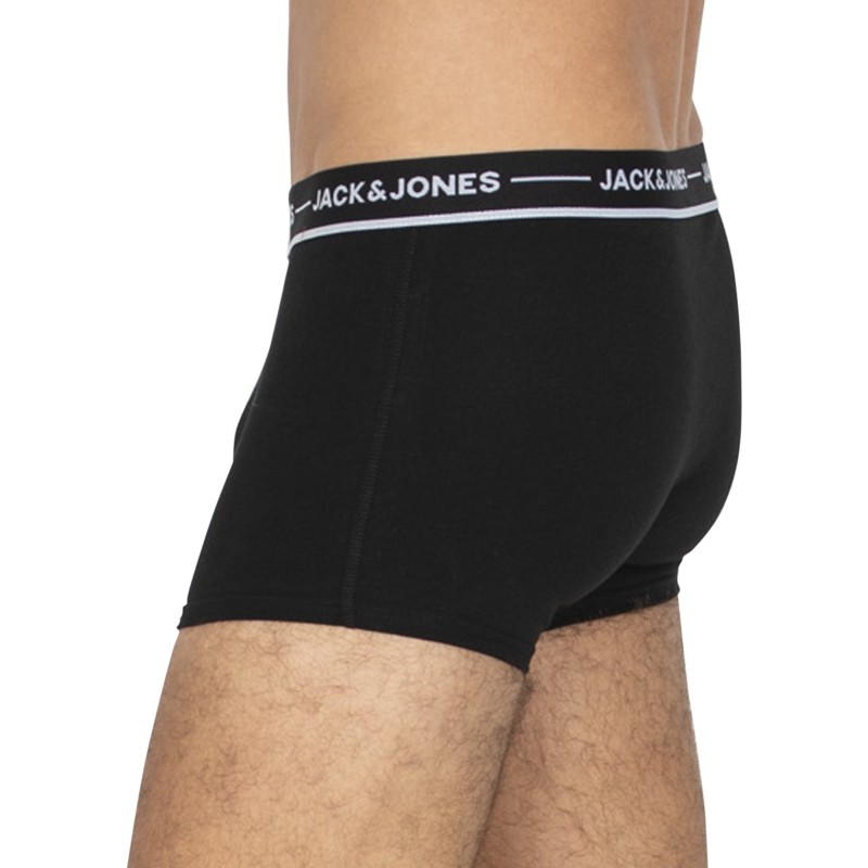 Jack & Jones_5-er Set_Trunks_Schwarz Blau Grün & Grau