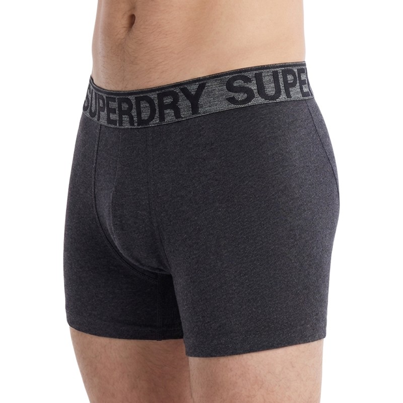 Superdry_3-erSet_Trunks_Schwarz_Grau