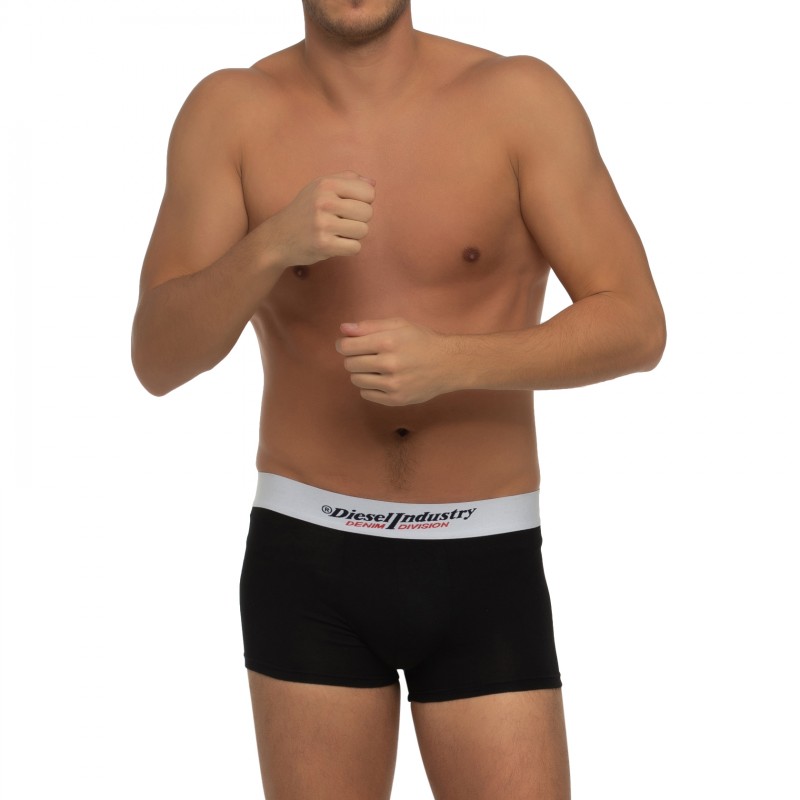Boxerman_Herrenunterwäsche_Boxershorts_Diesel_3-er Set_Trunks_Schwarz