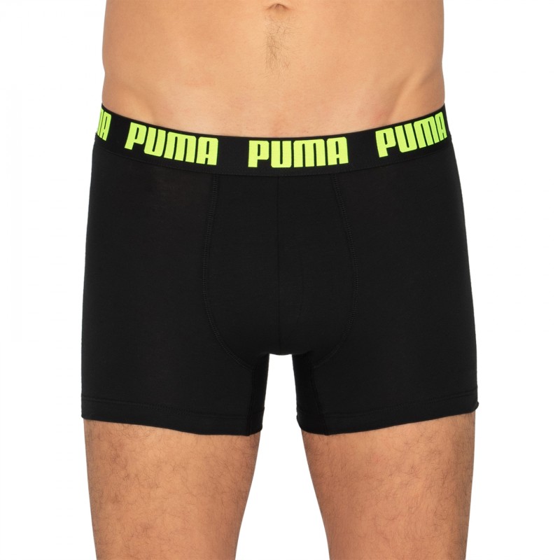 Puma_4-erSet_Boxer_Schwarz&Grau_mitverschiedenfarbigemWebbund