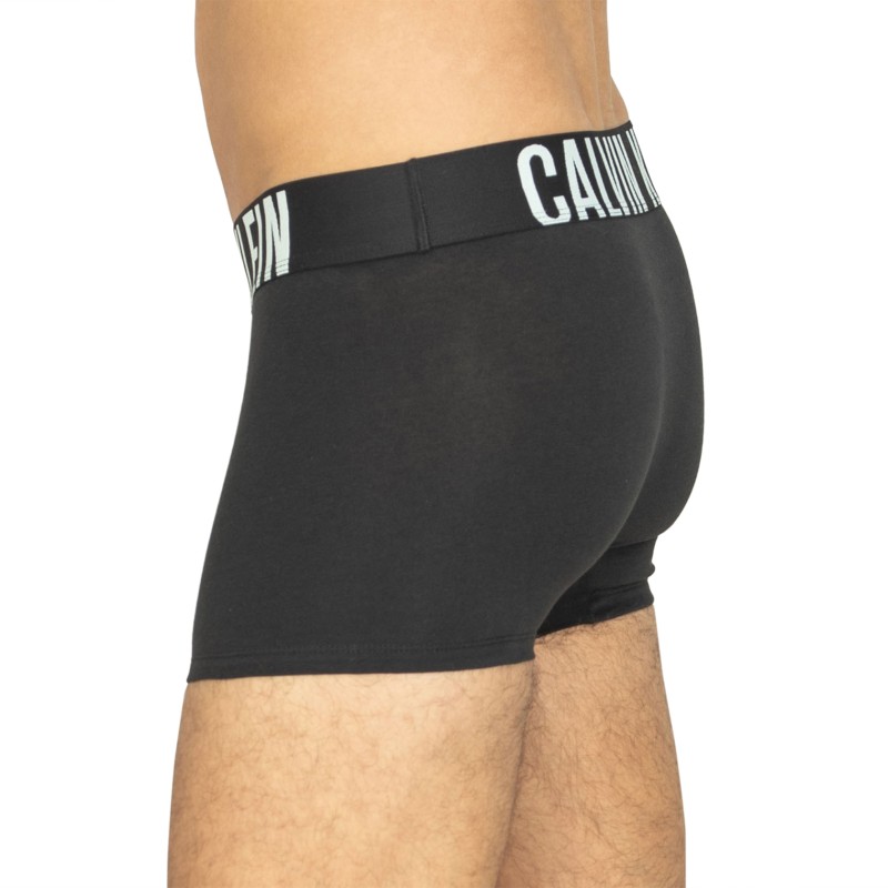 Calvin Klein 3-er Set Boxer Briefs Schwarz mit verschiedenfarbigem Webbund