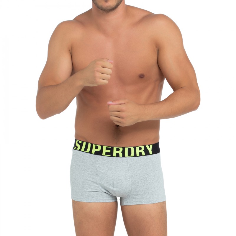 Superdry_2-er Set_Trunks_Grau
