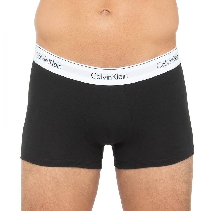 Boxerman_Herrenunterwäsche_Calvin Klein_3-er Set_Trunks_Schwarz