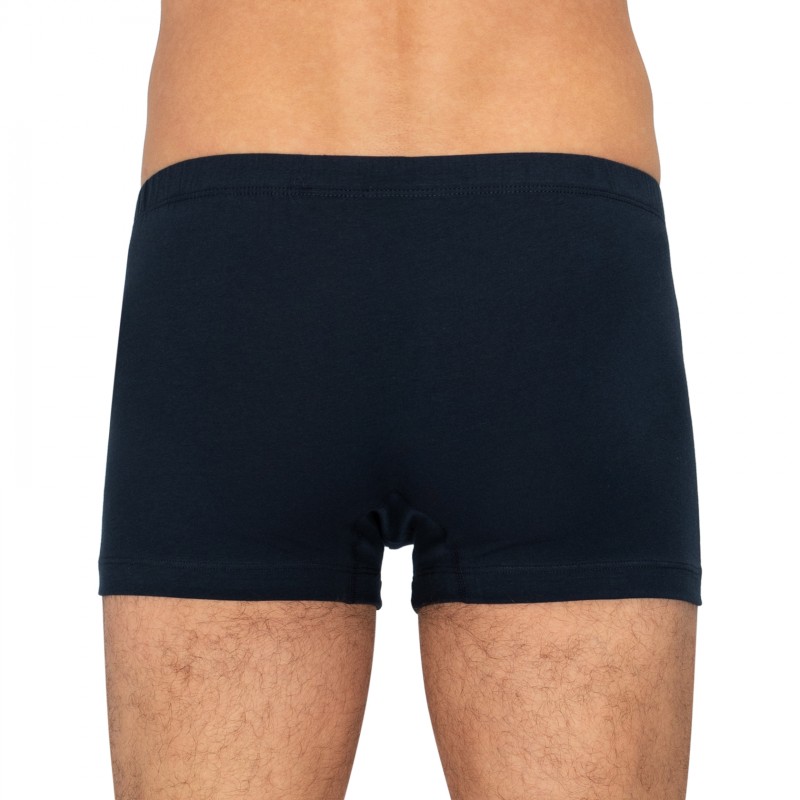 Schiesser_3-erSet_Trunks_Dunkelblau&Blau_gestreift