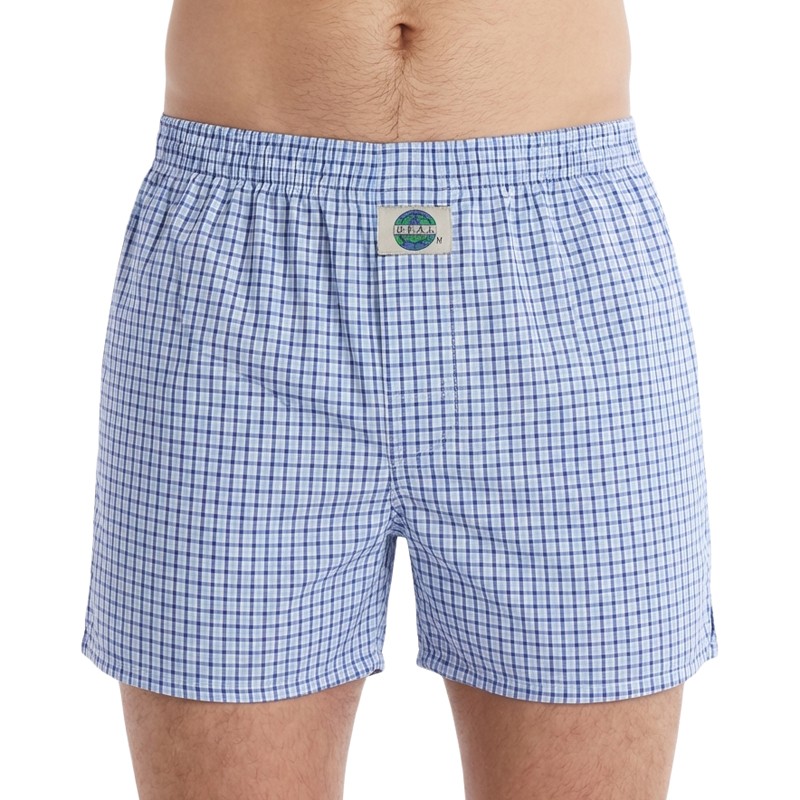 DEAL_Boxershorts_Blau_kariert