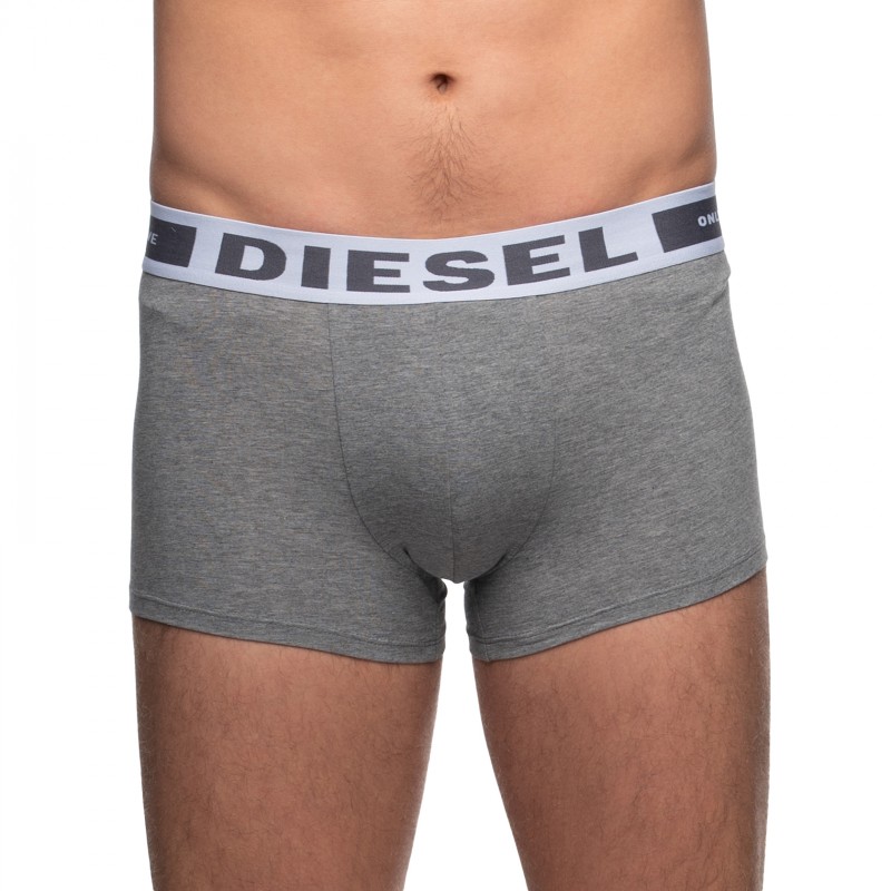 Boxerman_Herrenunterwäsche_Boxershorts_Diesel_3-er Set_Trunks_Schwarz Grau & Weiß