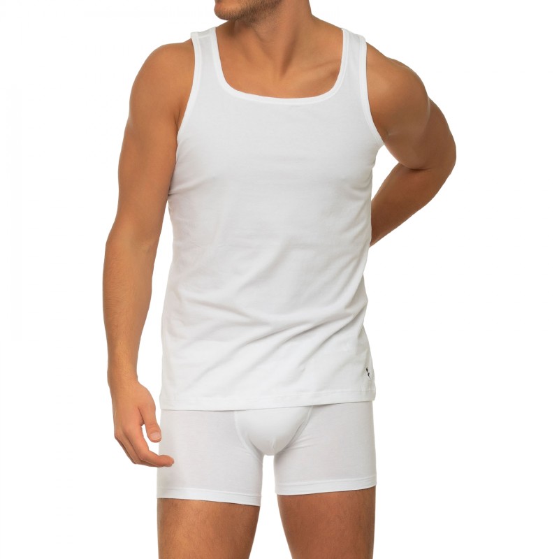 Seidensticker 2-er Set Unterhemd Weiß