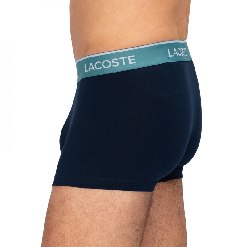 Lacoste_3-erSet_Trunks_Dunkelblau_mitverschiedenfarbigemWebbund