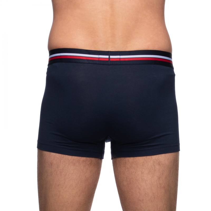Boxerman_Herrenunterwäsche_Boxershorts_Lacoste_3-er Set_Trunks_Blau & Weiß