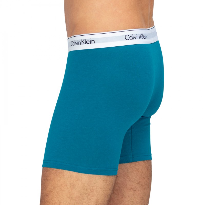 CalvinKlein_5-erSetBoxerBriefs_Türkis,Beige,Blau,Hellblau,Grau