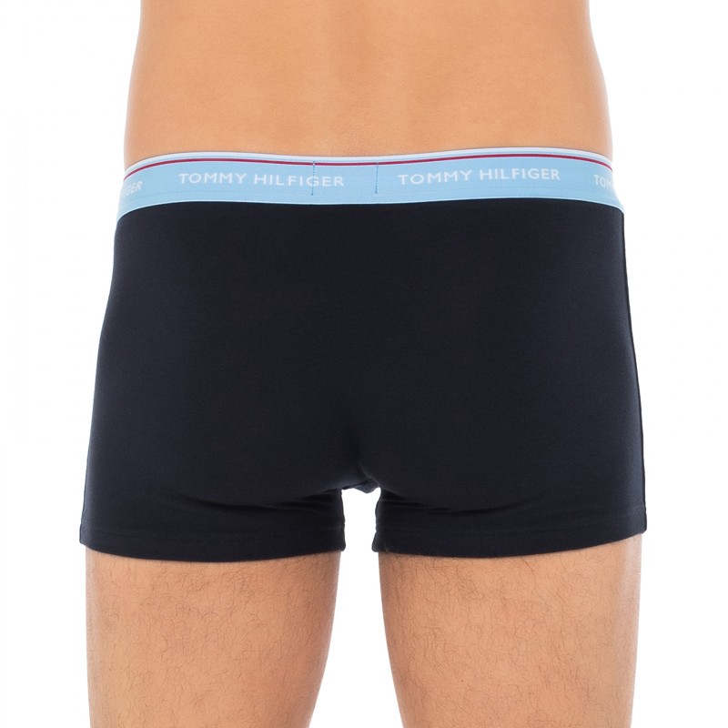 TommyHilfiger_3-erSet_Trunks_Dunkelblau_mitverschiedenfarbigemWebbund