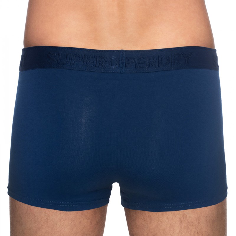 Boxerman_Herrenunterwäsche_Boxershorts_Superdry_2-er Set_Trunks_Blau Rosa