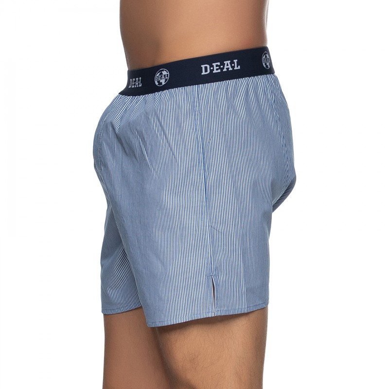 Boxerman_Herrenunterwäsche_D.E.A.L International_Boxershorts_Blau_Streifen